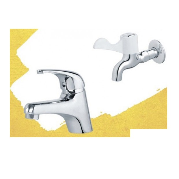 Combo Thiết bị vệ sinh Caesar C3 CT1338-L2152-P2443 Bồn Cầu 2 Khối Và Lavabo Treo Tường - Image 6