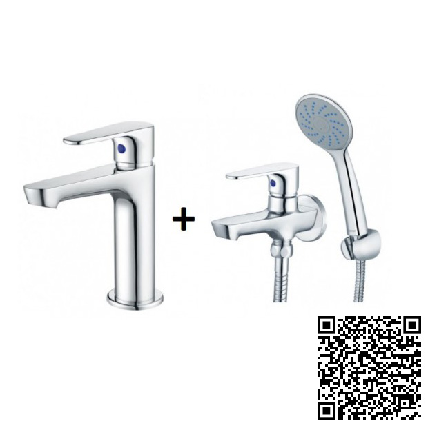 Combo Thiết bị vệ sinh Caesar Lavabo Và Vòi Lạnh L5113-B060CU - Image 3