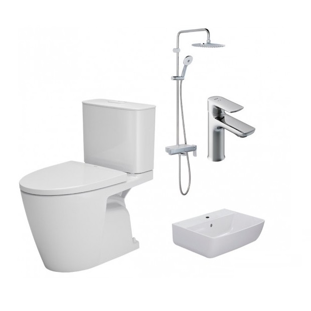 Combo Thiết bị vệ sinh Inax 12A AC-832VN-AL-632V-LFV-632S-0014068-WC-BFV-635S - Image 3