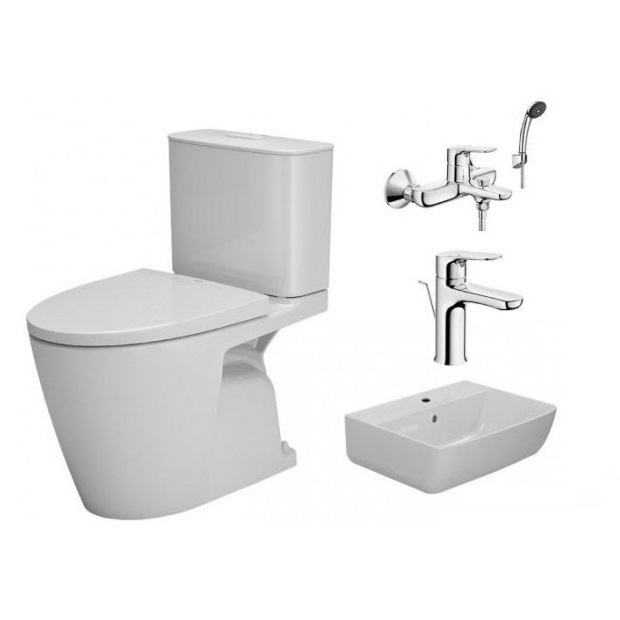 Combo Thiết bị vệ sinh Inax H5 LFV-1402SH-BFV-1403S-8C - Image 4
