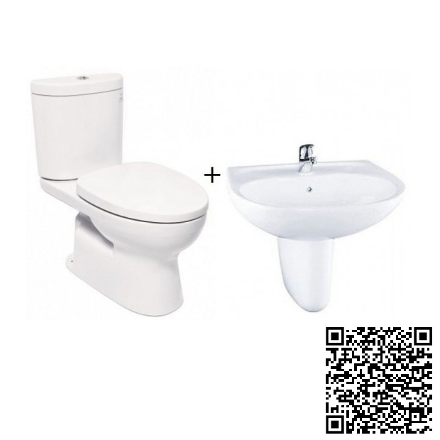 Combo Thiết bị vệ sinh TOTO Bồn Cầu CS948DT-Vòi Lavabo TVLM108RU - Image 3