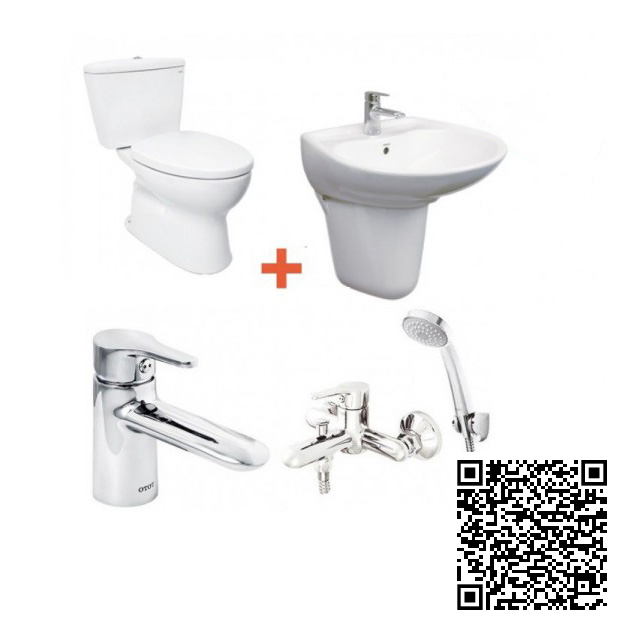 Combo Thiết bị vệ sinh TOTO CS300DT3Y1-LHT300CR-TVLM102NSR-TVSM103NSS