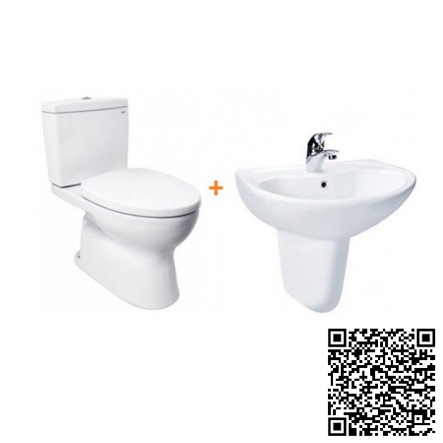 Combo Thiết bị vệ sinh TOTO CS325DRT3-LHT300CR-TLS03301V-TBS03302V-DGH104ZR - Image 5