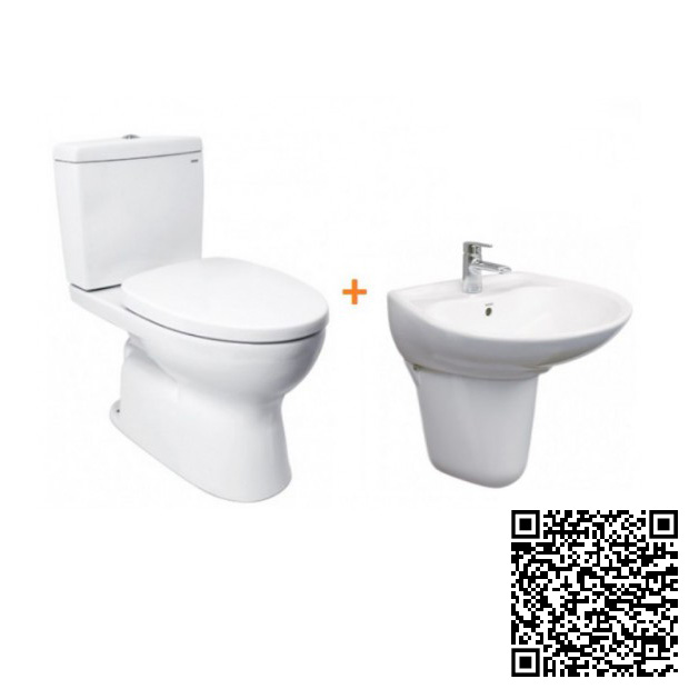 Combo Thiết bị vệ sinh TOTO CS325DRT3-LHT300CR-TLS03301V-TBS03302V-DGH104ZR-YH406RV - Image 4