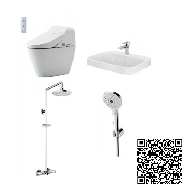 Combo Thiết bị vệ sinh TOTO CS735DT3-LHT300CR - Image 5