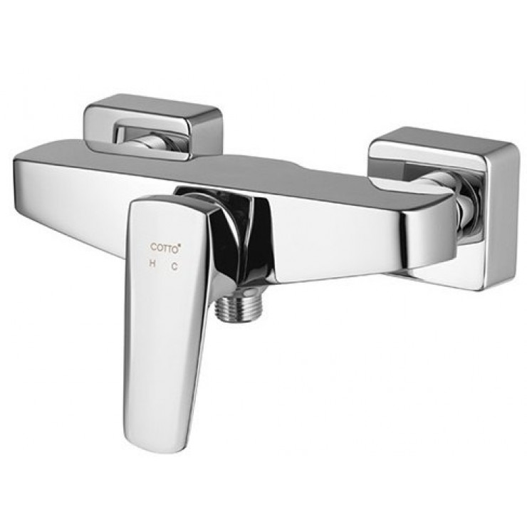 Củ sen tắm gắn tường nóng lạnh màu đen nâu COTTO CT2253A#BLBR - Image 3
