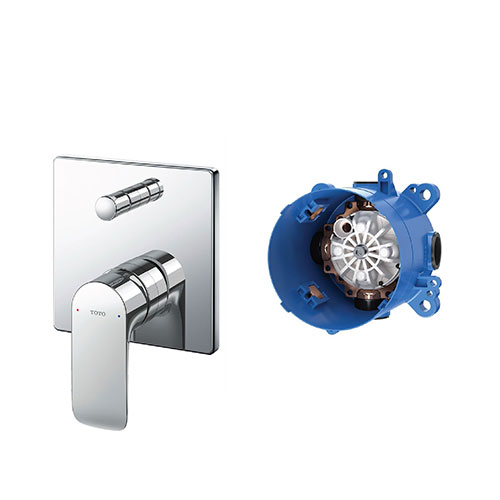 Củ sen tắm nóng lạnh âm tường màu đen COTTO CT2145A#BL - Image 3