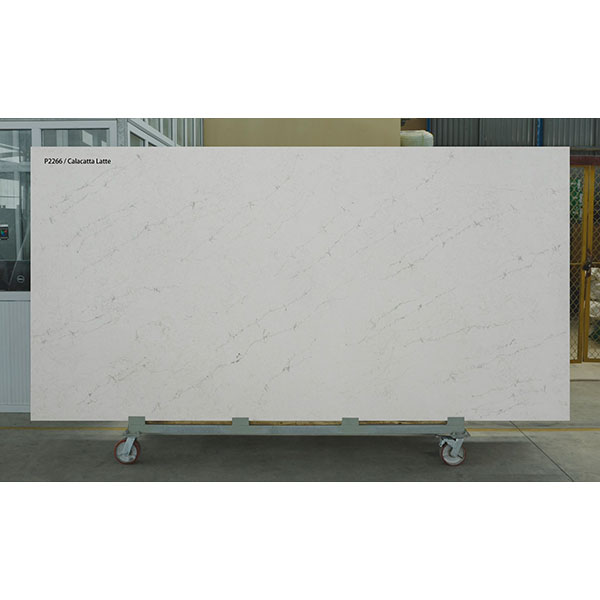 Đá thạch anh bàn bếp bàn lavabo bàn ăn kích thước theo yêu cầu Mikado Quartz P2266