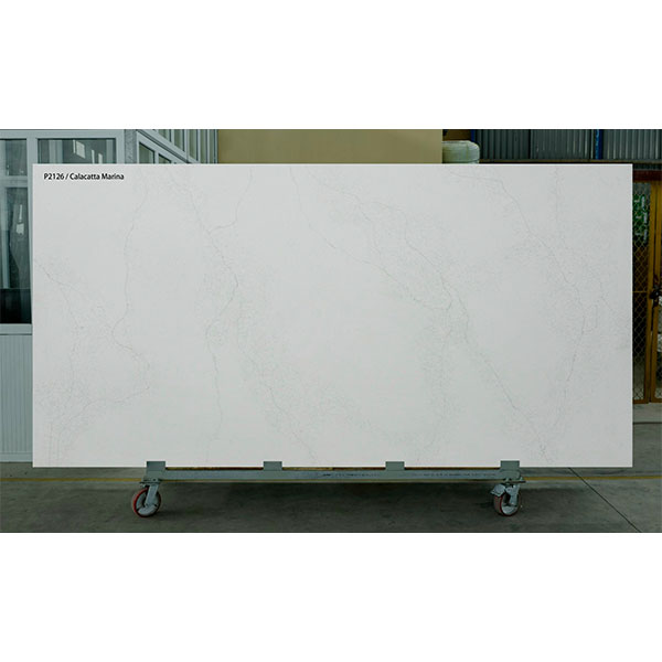 Đá thạch anh bàn bếp bàn lavabo bàn ăn kích thước theo yêu cầu Mikado Quartz P2302 - Image 3