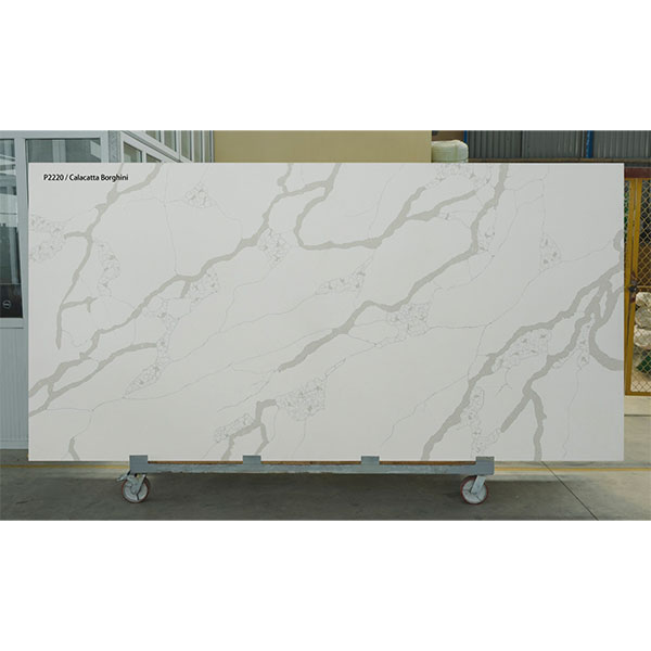 Đá thạch anh bàn bếp bàn lavabo bàn ăn kích thước theo yêu cầu Mikado Quartz P2325F - Image 3