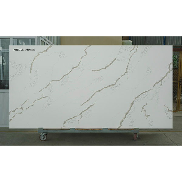 Đá thạch anh bàn bếp bàn lavabo bàn ăn kích thước theo yêu cầu Mikado Quartz P3206 - Image 4