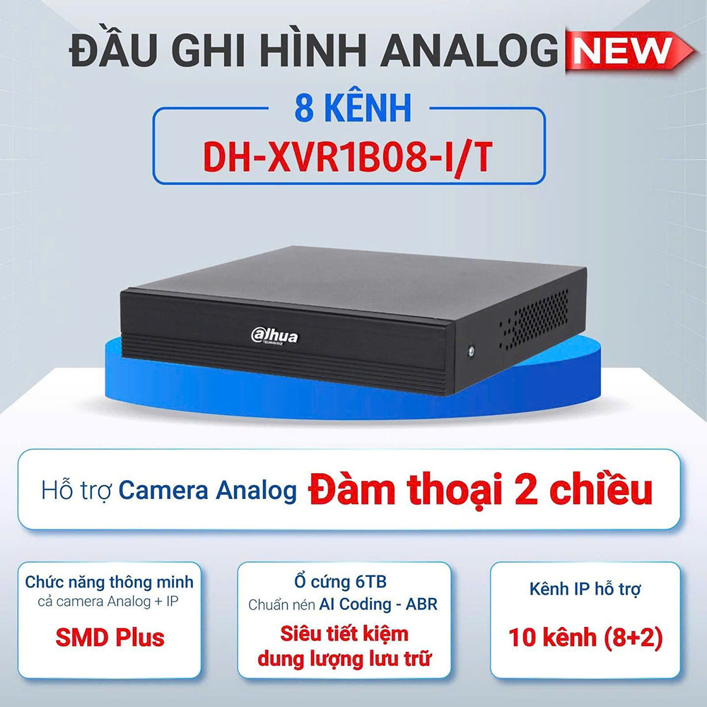 Đầu ghi hình DAHUA DH-XVR1B08-I/T - 4