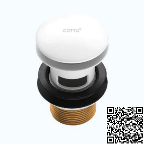 Đầu xi phông chậu rửa mặt màu vàng hồng Rose Gold Miken Al-POD04 (Có chống tràn hoặc không chống tràn) - Image 3