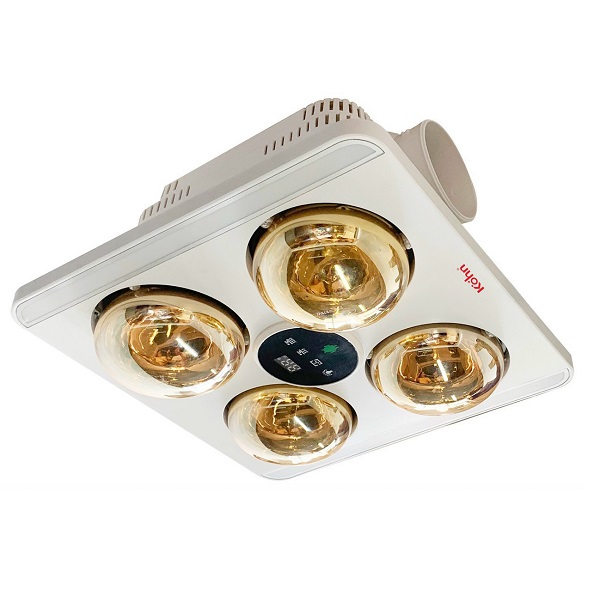 Đèn sưởi nhà tắm 2 bóng âm trần Kohn BK03G (Công tắc) - Image 3