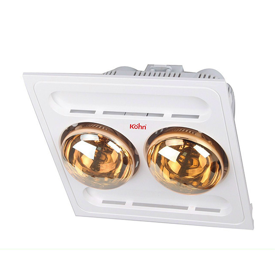 Đèn sưởi nhà tắm 2 bóng âm trần Kohn BK03G (Công tắc) - Image 5