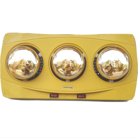 Đèn sưởi nhà tắm Chefman CM-612B loại 2 bóng - Image 5