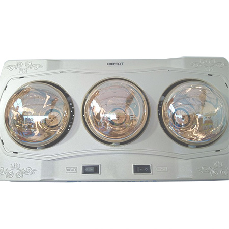 Đèn sưởi nhà tắm Chefman CM-623B loại 3 bóng - Image 5