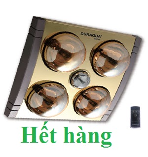 Đèn sưởi nhà tắm Duraqua D4RC (Hết hàng)