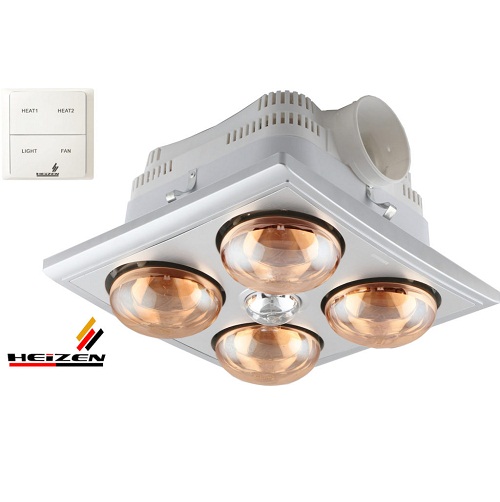 Đèn sưởi nhà tắm Heizen HE-IT36 (Bẻ hướng 360 độ) - Image 4
