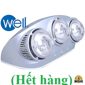 Đèn sưởi nhà tắm Well BS-2W (Hết hàng) - Image 4