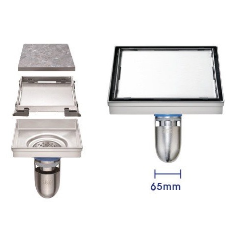 Ga thoát sàn EcoBath EC-1073N (Ø76-90-110)