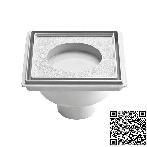 Ga thoát sàn phi 90 Hiwin FD-1219 (Inox 304 mờ) - Image 3