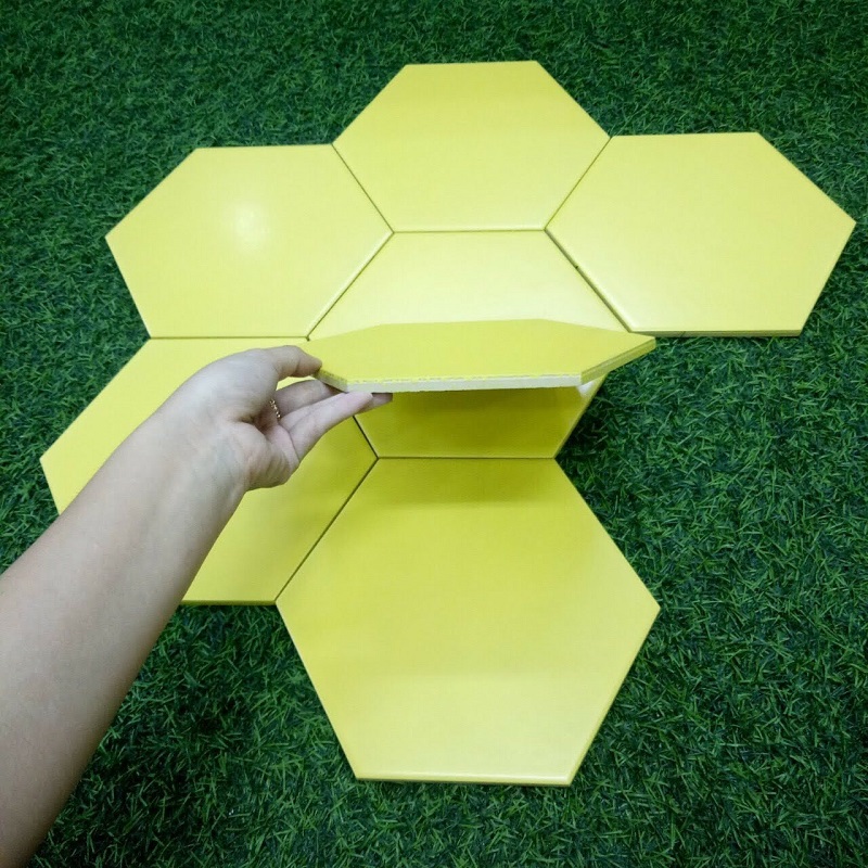 Gạch bông men lục giác 200x230 23006 - Image 4