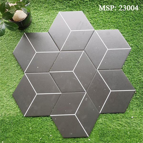 Gạch bông men lục giác 200x230 23014 - Image 4
