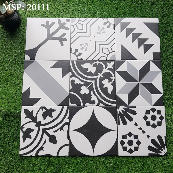 Gạch bông men lục giác 200x230 23026 - Image 3