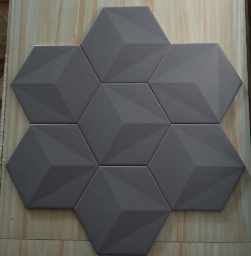 Gạch bông men lục giác 200x230 23028 - Image 3