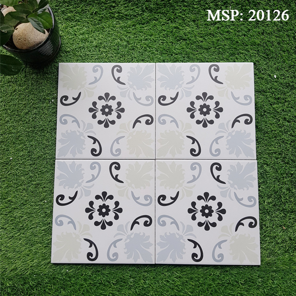 Gạch bông men lục giác 200x230 23210 - Image 4