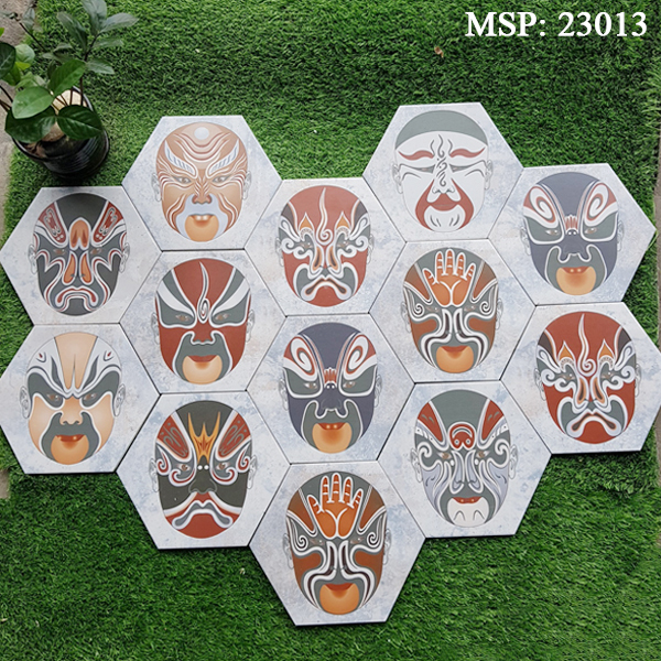 Gạch bông men vuông 200x200 20111 - Image 4