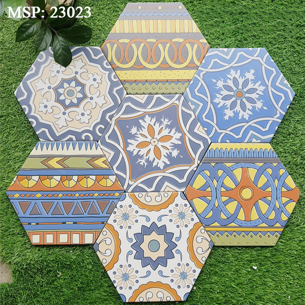 Gạch bông men vuông 200x200 20125 - Image 4