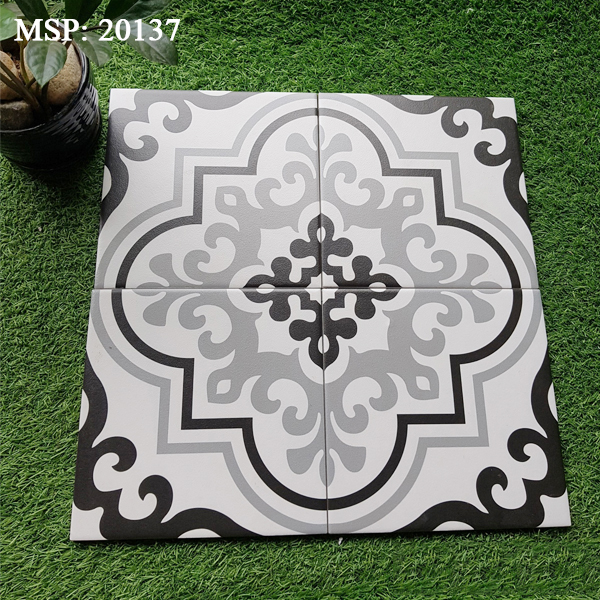 Gạch bông men vuông 200x200 20127 - Image 3