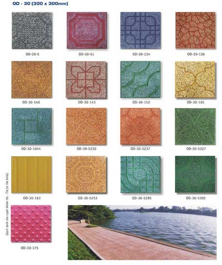 Gạch lát trồng cỏ 5 lỗ - Image 3