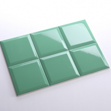 Gạch thẻ ốp tường be mờ phẳng 100x200 M1211Y - Image 3