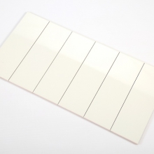 Gạch thẻ ốp tường inkjet trắng nâu bóng vát 100x200 M1220XK - Image 3