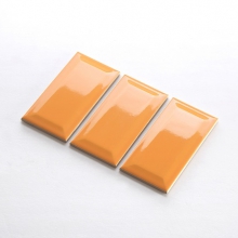 Gạch thẻ ốp tường màu be bóng mờ vát 100x200 M1201X - Image 3