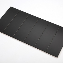 Gạch thẻ ốp tường màu đen mờ phẳng 100x300 M1307Y