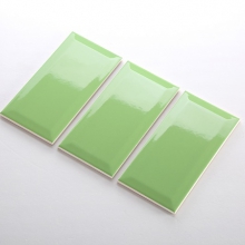 Gạch thẻ ốp tường màu đen mờ vát 100x200 M1207XY - Image 3