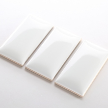 Gạch thẻ ốp tường màu trắng bóng khuôn100x400 M1400B - Image 3