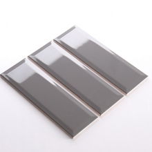 Gạch thẻ ốp tường màu xám nhạt bóng vát 100x200 M1202X - Image 3