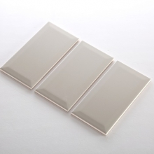 Gạch thẻ ốp tường màu xám nhạt mờ phẳng 100x200 M1202Y