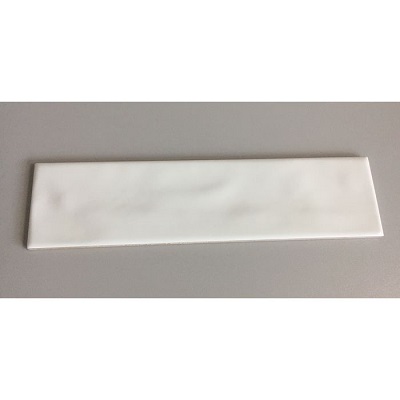 Gạch thẻ ốp tường màu xanh cam bóng vát 100x200 M1209X - Image 3