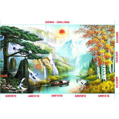 Gạch tranh trang trí HD 033 (1800x1200) - Image 4