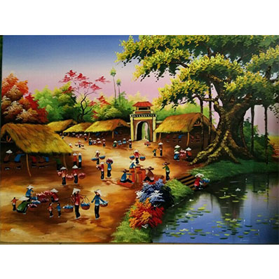 Gạch tranh trang trí HD 049