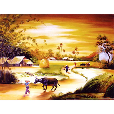 Gạch tranh trang trí HD 050