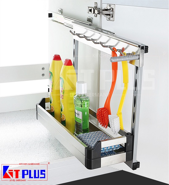 Giá bát đĩa cố định 3 tầng chữ V KIT PLUS DK12A.60 - Image 4