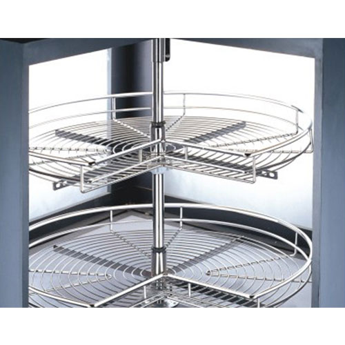 Giá dao thớt nan dẹt inox bóng - ray giảm chấn Eurokit ECPL.25 - Image 5