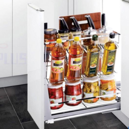Giá để dao thớt gia vị chai lọ inox Eurokit MB 400 - Image 3